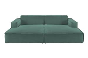 Sofa SAMU Big Sofa Feincord Grün