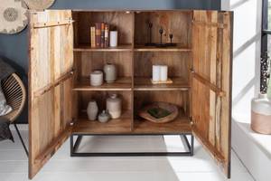 Highboard ILLUSION 100cm braun schwarz Braun - Massivholz - Holzart/Dekor - 100 x 120 x 45 cm