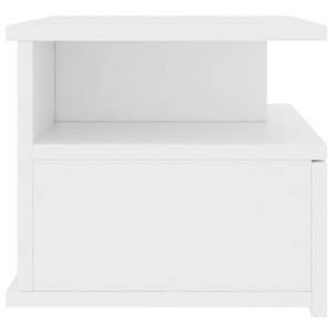 Schwebender Nachttisch(2er Set) 299284-2 Weiß - Holzwerkstoff - 40 x 27 x 31 cm
