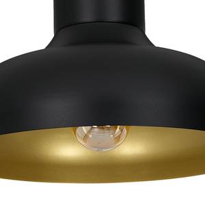 Deckenlampe MIRA Schwarz - Gold - Metall - 40 x 21 x 40 cm
