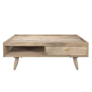 Table basse Masala Marron - Bois massif - 90 x 32 x 60 cm