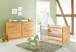 Chambre bébé Natura, xl 2 éléments - Hêtre massif