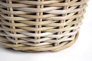 3tlg. Set Blumentopf RATTANSET3 Grau - Rattan - 31 x 21 x 31 cm