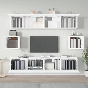 TV-Schrank 6er Set D212 Weiß