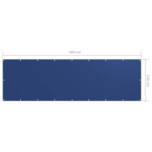 Écran de balcon 3016497-2 Bleu - Profondeur : 120 cm