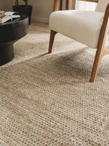 Tapis de laine Rocco Taupe - 200 x 300 cm