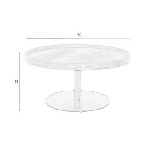 Table basse Yuri Marron