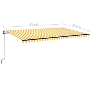 Markise 3007207-2 Gelb - 300 x 1 x 500 cm