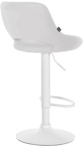 Tabouret de bar Milet Blanc - Blanc