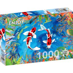 Puzzle Einfach weiter schwimmen Papier - 24 x 5 x 34 cm