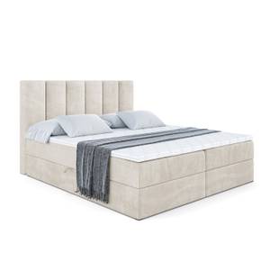 Boxspringbett BOXI1 Beige - Breite: 200 cm - H4