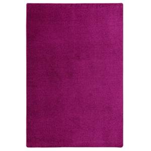 Hochflor Velours Teppich Luna Violett - 80 x 320 cm