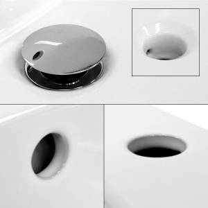 Vasque 710x465x175mm blanc Blanc - Céramique - 47 x 18 x 71 cm