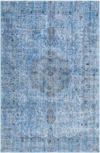 Tapis Ultra Vintage CVI Bleu - Textile - 193 x 1 x 300 cm