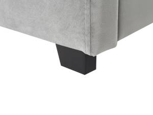 Doppelbett VAUCLUSE Grau - Hellgrau - Breite: 174 cm - Textil