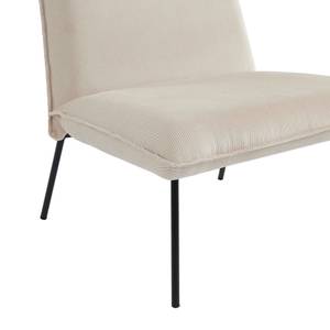 Fauteuil POLA Beige - Textile - 73 x 70 x 69 cm