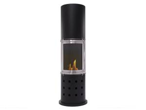 Bioethanol-Kamin BESTFIRE DESIGN Schwarz - Metall - 46 x 141 x 46 cm