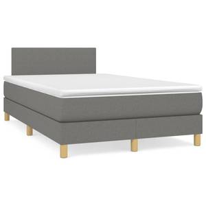 Boxspringbett 3017288-2 Dunkelgrau - 123 x 193 cm