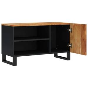 TV-Schrank D444 Braun - Massivholz - 33 x 46 x 80 cm