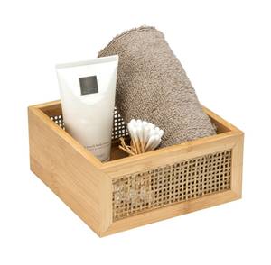 Kosmetik-Organizer ALLEGRE BAMBOO Braun - Bambus - 15 x 7 x 15 cm