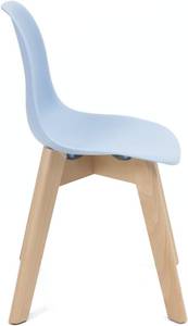 Chaise scandinave enfant JUBA (lot de 2) Bleu