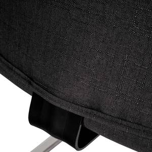 Freischwinger Hobart Schwarz - Textil