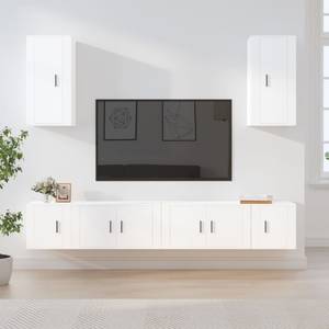 TV-Schrank 6er Set D427 Weiß