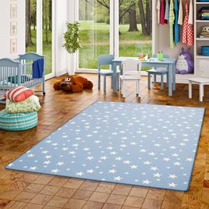 Kinder Spiel Teppich Sterne Blau - 100 x 200 cm