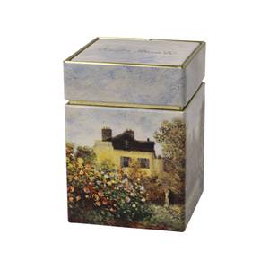 Teedose Claude Monet  Das Künstlerhaus Metall - 8 x 11 x 8 cm