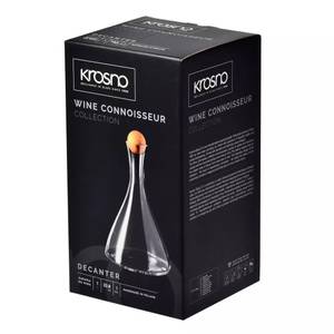 Krosno Wine Connoisseur Dekanter Glas - 18 x 26 x 18 cm
