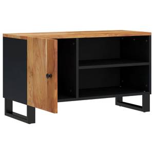 TV-Schrank D444 Braun - Massivholz - 33 x 46 x 80 cm