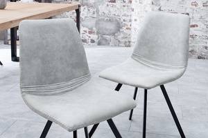 Stuhl AMSTERDAM CHAIR Grau - Eisen - Textil