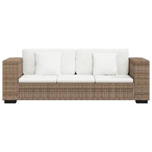 Sofa(2er Set) 298667-2 Braun - Rattan - Massivholz - 162 x 61 x 80 cm