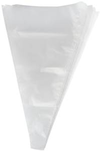 Zenker Einwegspritzbeutel + Tüllen weiß Kunststoff - 12 x 23 x 3 cm