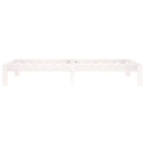 Cadre de lit 3013677 Blanc - Largeur : 104 cm