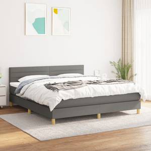 Boxspringbett 3017288-16 Dunkelgrau - Breite: 160 cm