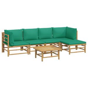 Salon de jardin 3028491-14 (lot de 6) Marron - Vert