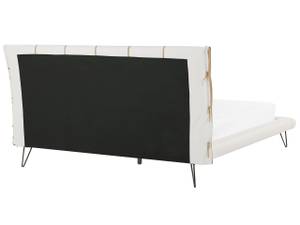 Lit double BETIN Crème - Blanc - Largeur : 220 cm