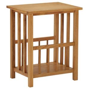 Zeitungstisch 289183 Braun - Holzwerkstoff - Massivholz - Holzart/Dekor - 35 x 55 x 45 cm