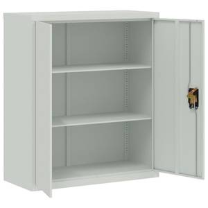 Aktenschrank 299865-1 Hellgrau - Höhe: 105 cm