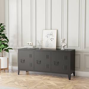 Sideboard Kotka mit 3 Türen Schwarz