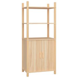 Highboard DE4607 Braun - Holzwerkstoff - 40 x 141 x 60 cm