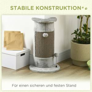 Kratzbaum D30-700V00GY Grau - Holzwerkstoff - 26 x 58 x 34 cm