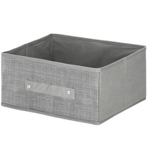 Aufbewahrungsbox, Schublade, Organizer Grau - Textil - 30 x 21 x 30 cm