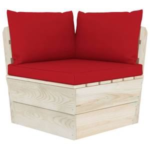 Mobilier de jardin (lot de 9) 3016490-22 Rouge