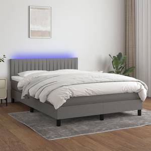 Boxspringbett 3017265-19 Dunkelgrau - 144 x 203 cm