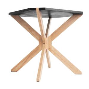 Table d'appoint Mister X Noir - Bois manufacturé - 45 x 45 x 45 cm