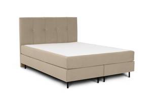 Boxspringbett Lago Braun - Breite: 200 cm - H3