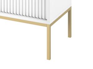 Couchtisch Nova L104 Weiß - Holzwerkstoff - 104 x 46 x 68 cm