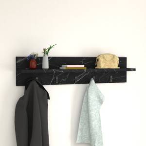 Wandgarderobe Hammarö Marmor Schwarz Dekor